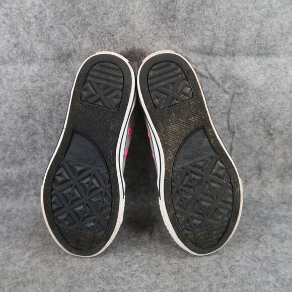 Converse Shoes Kids 1 Sneakers Double Tongue Chuck Taylor All Star Pink Gray Low - Picture 12 of 14